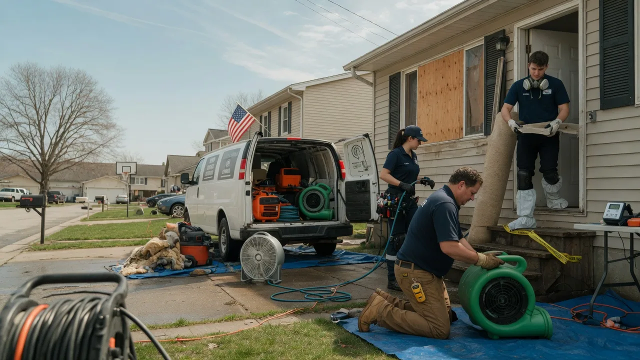 Water Damage Restoration in Draper, SD near me